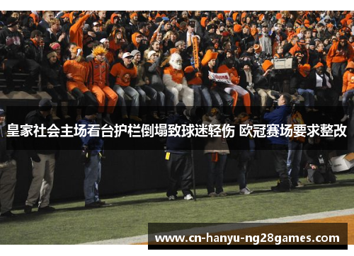 皇家社会主场看台护栏倒塌致球迷轻伤 欧冠赛场要求整改